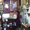Eclectic mix of antique home decor items